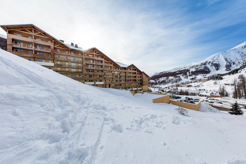 Les Cimes Du Val D'Allos Aparthotel Exterior foto