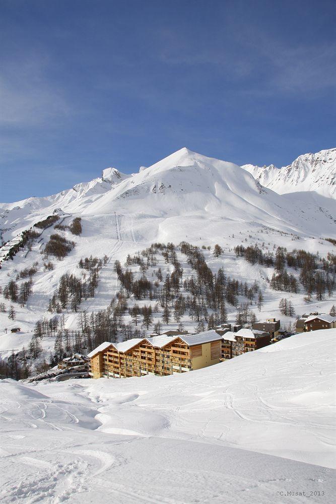 Les Cimes Du Val D'Allos Aparthotel Exterior foto