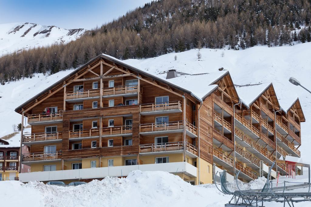 Les Cimes Du Val D'Allos Aparthotel Exterior foto