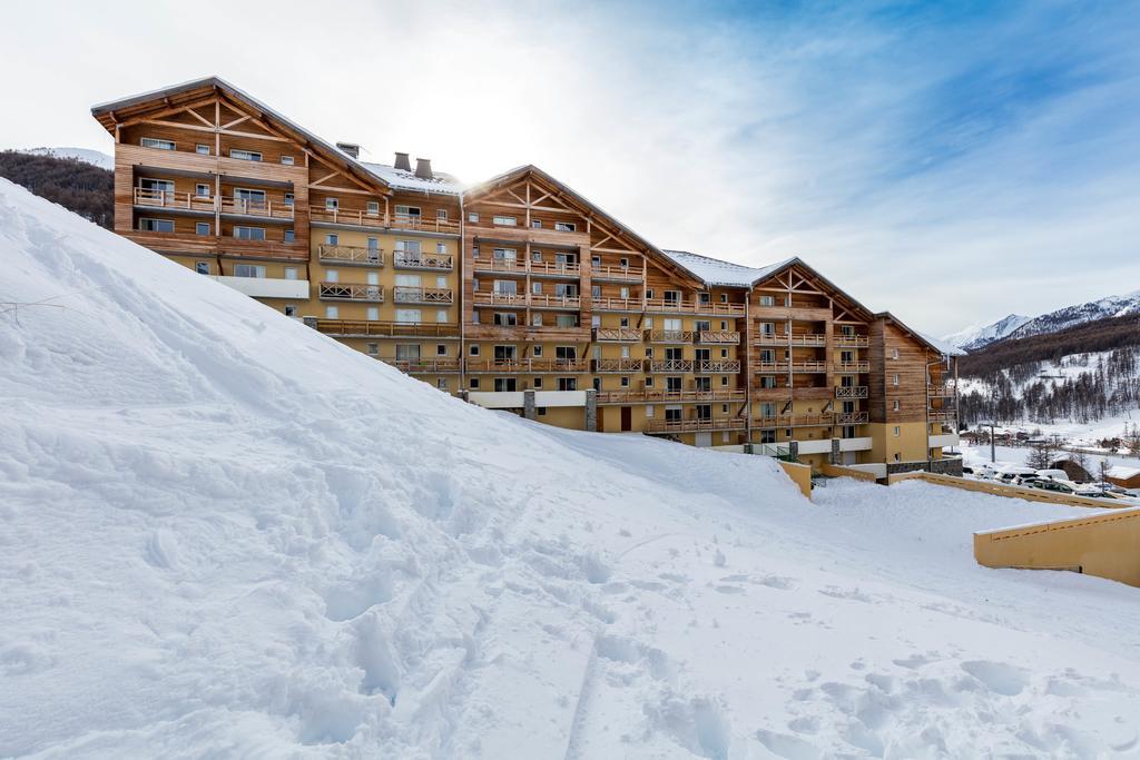 Les Cimes Du Val D'Allos Aparthotel Exterior foto