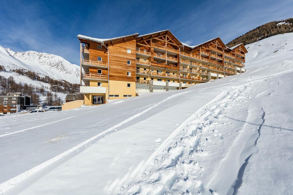 Les Cimes Du Val D'Allos Aparthotel Exterior foto