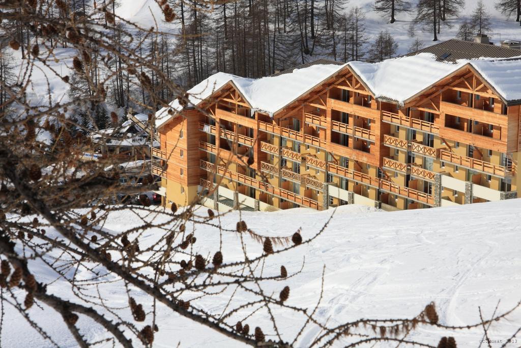 Les Cimes Du Val D'Allos Aparthotel Exterior foto