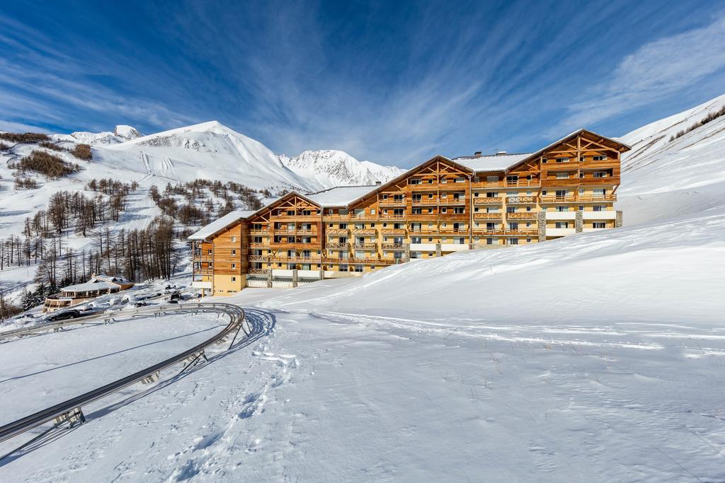 Les Cimes Du Val D'Allos Aparthotel Exterior foto