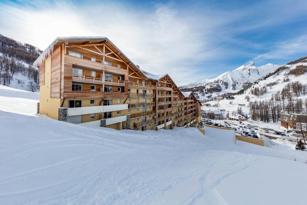 Les Cimes Du Val D'Allos Aparthotel Exterior foto