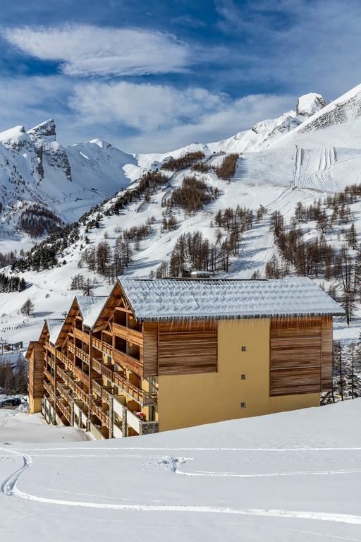 Les Cimes Du Val D'Allos Aparthotel Exterior foto