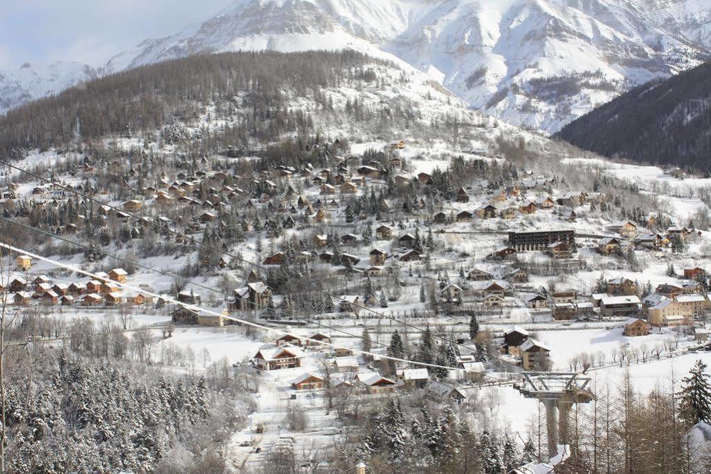 Les Cimes Du Val D'Allos Aparthotel Exterior foto