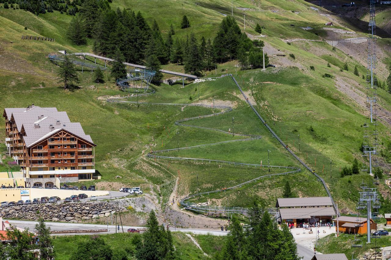 Les Cimes Du Val D'Allos Aparthotel Exterior foto