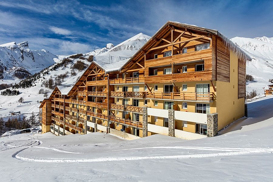 Les Cimes Du Val D'Allos Aparthotel Exterior foto