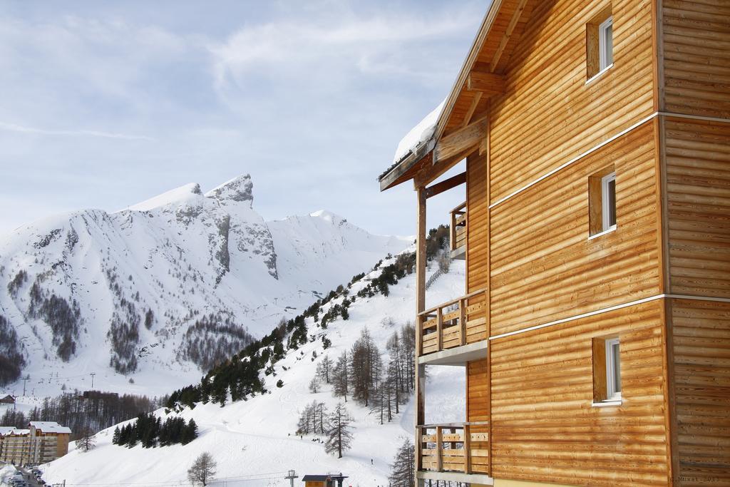 Les Cimes Du Val D'Allos Aparthotel Exterior foto