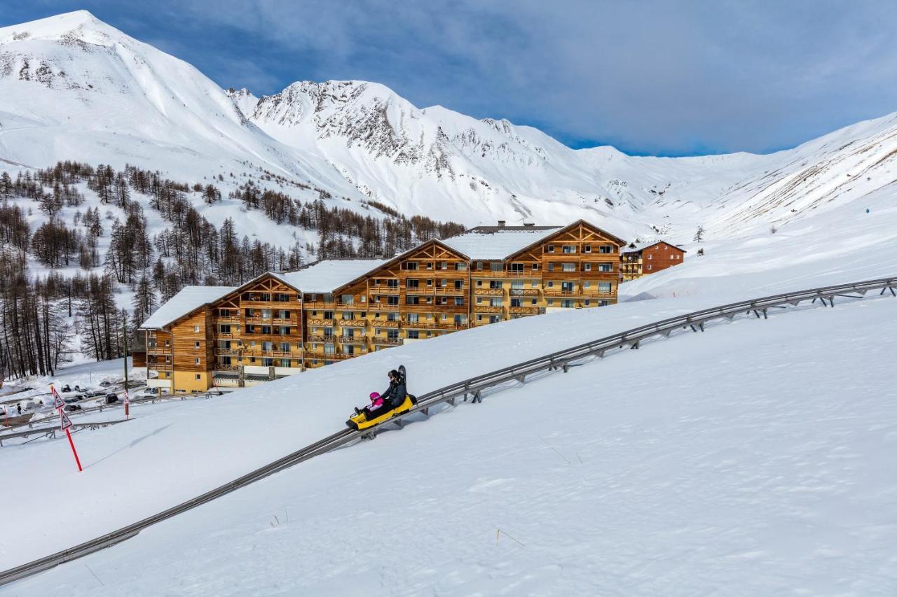 Les Cimes Du Val D'Allos Aparthotel Exterior foto