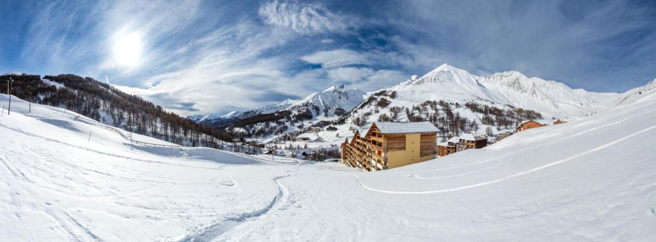 Les Cimes Du Val D'Allos Aparthotel Exterior foto