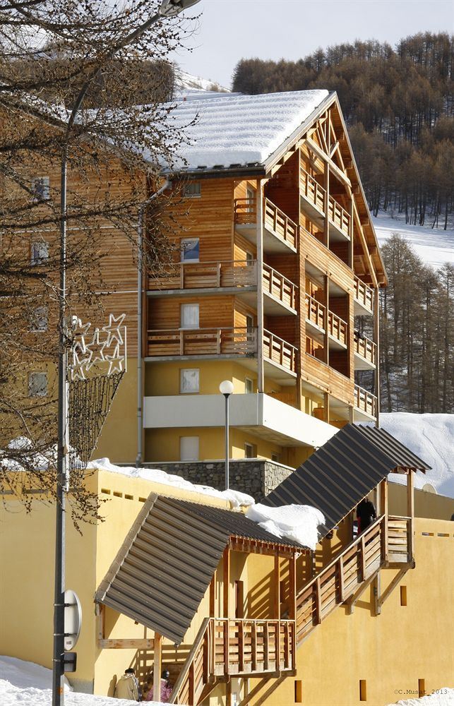 Les Cimes Du Val D'Allos Aparthotel Exterior foto